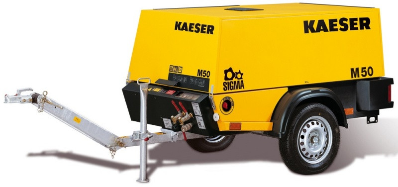 Передвижной компрессор с дизельным приводом KAESER M 80
